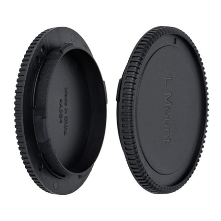 JJC Bouchon de Protection Frontal + Protège-Objectif Arrière pour Leica SL3