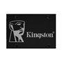 Kingston KC600 SSD SKC600B/256G SSD Interne 2.5" SATA Rev 3.0, 3D TLC, Chiffrement XTS-AES 256 bits - Kit de mise à niveau pour