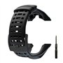 JTMM bracelet en caoutchouc souple de remplacement for Suunto Ambit 1/2 / 2S / 2R / 3 sport / 3 cycles / 3 picots - Bracelet de