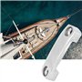 FTVOGUE Selle de Montage de Bateau de Pont de Liaison Marine Marine en Acier Inoxydable 316 pour Relier la Sangle de Fixation po