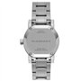 Swiss Rare Diamonds BU9220 Montre bracelet en acier inoxydable pour femme Cadran argenté 26 mm