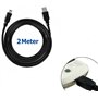 Mr.Gadget Solutions® Mr.Gadget Solutions® Câble de chargement USB extra long de 2 m compatible avec le câble d'alimentation de n