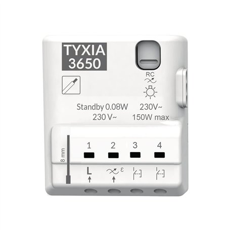 Delta Dore Récepteur Nanomodule Filaire Tyxia 3650 - Variation