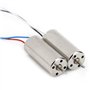 Moteur de Drone à Coupe Creuse 2Pcs 8.5x20mm 3-5V 0.15A 35000RPM-50000RPM 8520 Moteurs Sans Noyau 8520 pour Bricolage RC Drone Q