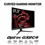 msi Optix G32C4 80 cm (31.5") 1920 x 1080 Pixels Full HD Incurvé Mat Noir