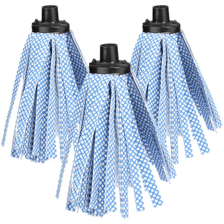 com-four® 3X Tête de Balai de Remplacement pour Filet de 2 cm