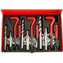 FreeTec Helicoil Kit de réparation de filetage 88 pièces pour moteur de voiture M6 / 8 / 10