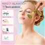 Jade Roller Gua Sha Visage Rouleau Face Facial pierre veritable Kit Massage Set Soin de la peau pour Anti-âge Réduire Les Rides 
