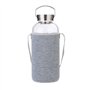 Gourde en Verre Verre Borosilicaté Écologique avec Protection Néoprène Houss sans Bpa