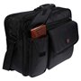 Christian Wippermann Sacoche de Travail XXL pour Ordinateur Portable, Noir, 45 cm x 33 cm x 19 cm