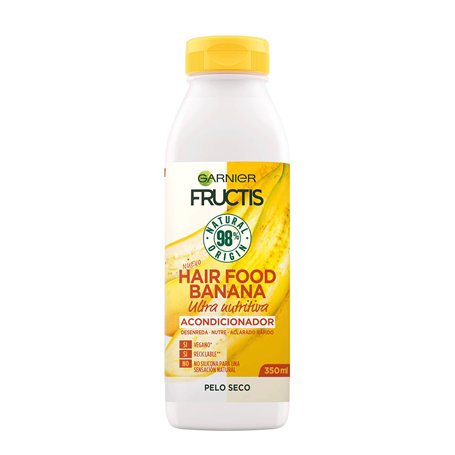 GARNIER Fructis Hair Food Conditionneur Nourrissant Banane pour Cheveux Secs