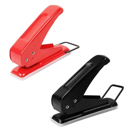 Lot de 2 perforateurs à main avec 20 feuilles de capacité de perforation pour cartes de vœux