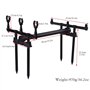 Sougayilang Carp Fishing Goal Post Rod Pod Stand Holder Fishing Pole Stand