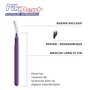 Brossettes interdentaires Pikdent - Noyau en acier revêtu et poils en Tynex - Taille 7 Noir 1,2 Mm Conique - 20 Brossettes