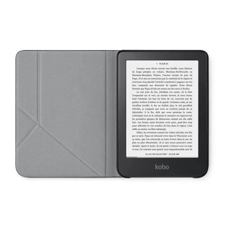 Image secondaire de l'Étui pour eBook Rakuten N506-AC-BK-E-PU