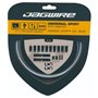 Jagwire 2X Sport Shift Kit Gaines et câbles de dérailleur Adulte Unisexe