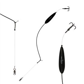 Mikado Montage WelsMontage en Eau de Pluie Worm Rig Bas de Ligne Ø 1,2 mm/78 kg/Pose U 50 g Mikado Montage WelsMontage en Eau de Pluie Worm Rig Bas de Ligne Ø 1