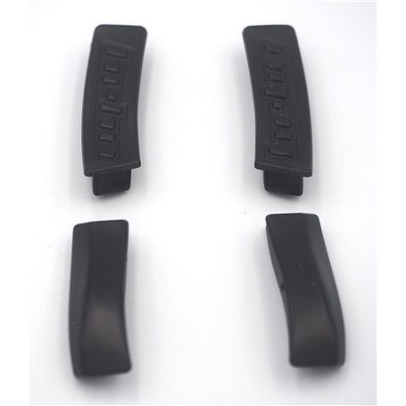 Hbr0127 - bouchons en caoutchouc de rechange pour casques de vélo origin/genesis