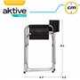 AKTIVE Director Folding Chair 56 x 45 x 81 cm, Noir