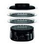 Seb Simply Invents Cuiseur Vapeur 3 bols Capacité modulable Maintien au chaud Noir VC110800