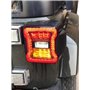 SXMA Feux arrière à LED Les Plus récents pour Feux de recul pour Feux de Position arrière Wrangler JK 07-17 (Euro Version)