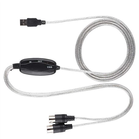 Wendry Câble d'interface de câble MIDI USB