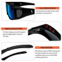 KANASTAL Surlunettes de Soleil Polarisées pour Homme et Femme, Lunettes de Soleil UV400 pour Cyclisme Tennis Vélo Moto