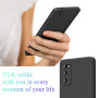 YLK 1 Pièces Coque Samsung Galaxy S20 FE / S20 FE 5G, Doublure en Fibre, Etui Housse Silicone Mince Souple Anti-Rayures Antichoc