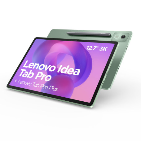Lenovo Idea Tab Pro - Tablette Tactile, IA intégrée 12.7'' 3K, 144Hz (MediaTek Dimensity 8300, 8Coeurs, RAM 8Go, UFS 4.0 256Go,