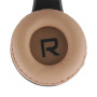 PowerLocus Casque Bluetooth sans Fil, Pliable Casque Audio Stéréo, Oreillette Bluetooth avec Micro Intégré/Micro SD/FM Radio pou
