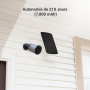 EZVIZ BC1C Caméra Surveillance WiFi Extérieure sans Fil 1080P, Autonomie de 210j, Camera avec Batteries 7800mAh, Détection de Pe
