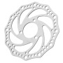 Rotor De Frein À Disque Vélo 140mm 3 Trous Route Montagne Acier Disque Frein 3 Trous Accessoires Cyclisme BMX