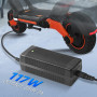 VOLOHAS 58,8 V 2 A Chargeur pour Kugoo G3/G-Booster Trottinette Électrique, Vélo Électrique, Hoverboard, Câble de Charge avec Fi
