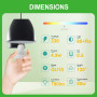 GY Ampoules LED GU10 4.9W Equivalent 80W, 790LM 4000K Blanc Neutre, Angle de Lumière 120°, Ampoule GU10 Led Efficacité Energétiq
