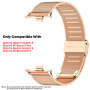 BDIG Bracelet Métal Compatible avec Xiaomi Redmi Watch 5/4 et Mi Band 9/8 Pro - Remplacement en Acier Inoxydable