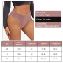 flintronic Lot de 6 Culotte Femme Coton, Stretch Slips Femme Coton Culotte, Confortables Doux Slips, Multipack, Multicolores
