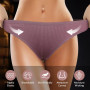 flintronic Lot de 6 Culotte Femme Coton, Stretch Slips Femme Coton Culotte, Confortables Doux Slips, Multipack, Multicolores