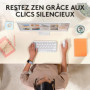 Logitech - Souris Lift pour Mac - Ergonomique sans fil - Blanc 79,99 €
