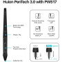 HUION Kamvas 22 Tablette Graphique avec écran, 2020 Nouveau Moniteur de Dessin FHD 21,5 Pouces, Nouveau Stylet PW517 pour Dessin