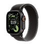 Apple Watch Ultra 3 [GPS + Cellular 49 mm] Montre connectée Course à Pied et Multisport avec boîtier Titane Noir et Boucle Trail