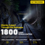 Nitecore NU53 Lampe frontale industrielle légère 1800 lumens avec batterie 6000 mAh rechargeable USB-C
