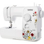 Brother JX17FE (Fantasy Edition) avec Table D’extension et Sac Inclus, Machine à Coudre pour Débutants, 17 Points différents, Co