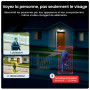 AOSU 4K UHD AI Camera Exterieur sans Fil Solaire 6-Cam Kit avec HomeCortex Reconnaissance faciale & Analyse comportementale Déte