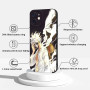 PBNDJVG 2 Pièces Coque pour Apple iPhone 12 6.1'', Animé Luffy Gear 5 Nika Zoro Sun God avec Protection Caméra Etui Housse de Ha