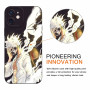 PBNDJVG 2 Pièces Coque pour Apple iPhone 12 6.1'', Animé Luffy Gear 5 Nika Zoro Sun God avec Protection Caméra Etui Housse de Ha