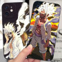 PBNDJVG 2 Pièces Coque pour Apple iPhone 12 6.1'', Animé Luffy Gear 5 Nika Zoro Sun God avec Protection Caméra Etui Housse de Ha