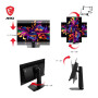 MSI MAG 271QPX QD-OLED écran gaming 26.5 pouces WQHD - Dalle 2560 x 1440 Quantum Dot OLED, 360Hz / 0,03ms, 99.1% DCI-P3, ΔE≤2, D