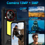 OUKITEL WP53S Téléphone Portable Incassable, 11000mAh Telephone Incassable 16GO+128GO/1TO Android 15 Smartphone Incassable, 900L