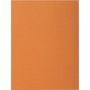 EXACOMPTA Paquet de 100 sous-chemises Rock's en carte 80 g, coloris havane