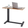 FATIVO Table de Lit à roulettes, Large Table Roulante Réglable en Hauteur de 66 à 90 cm Table pour Lit Médicalisé - 80x40x90cm, 